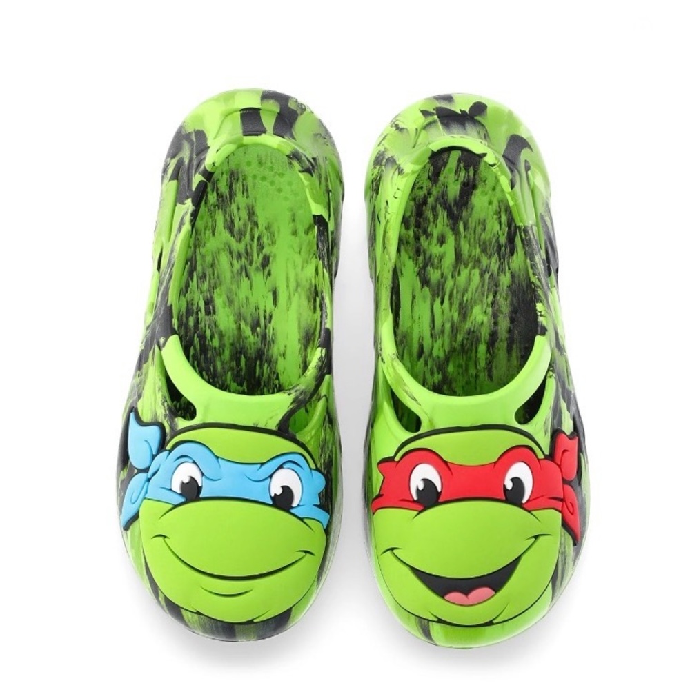 Nickelodeon Green Ninja Turtle Kids Clogs